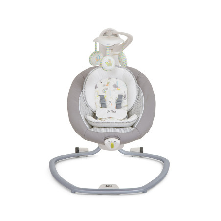 Joie - Columpio / Hamaca de bebé Serina Swivel Nature's Alphabet gris