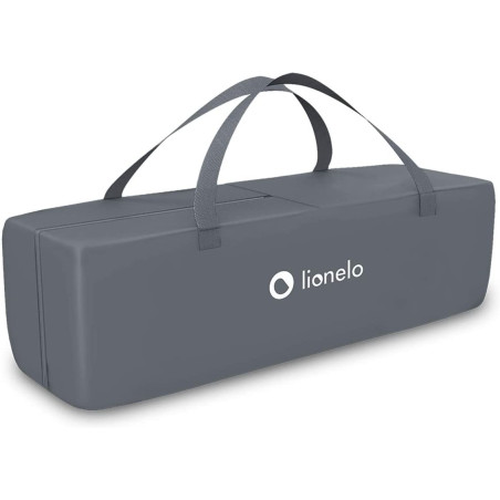Lionelo Cuna de Viaje Stefi | Yellow Lemon gris y amarillo
