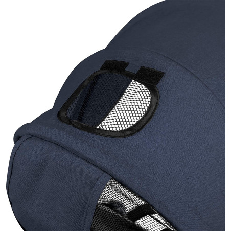 Lionelo Triciclo 2 en 1 Haari | Jeans en azul denim