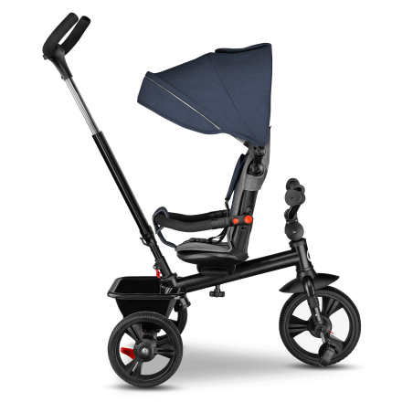 Lionelo Triciclo 2 en 1 Haari | Jeans en azul denim