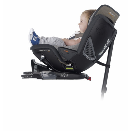 Jané Silla de bebé evolutiva para coche Groowy + REGALO | Dim Grey gris