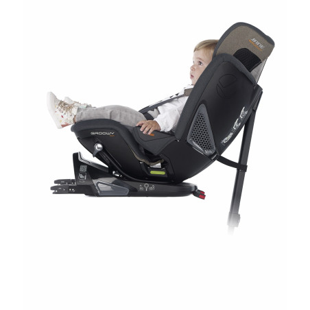 Jané Silla de bebé evolutiva para coche Groowy + REGALO | Dim Grey gris