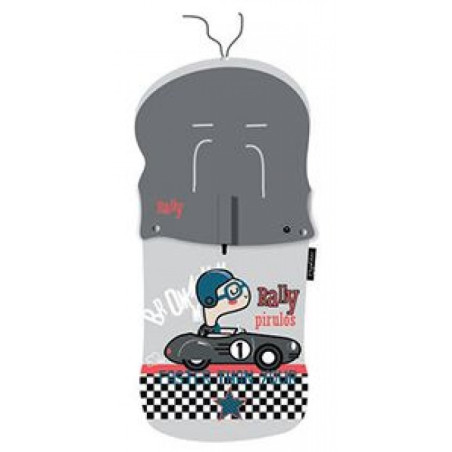 Pirulos - Saco polar universal para sillas, Rally gris