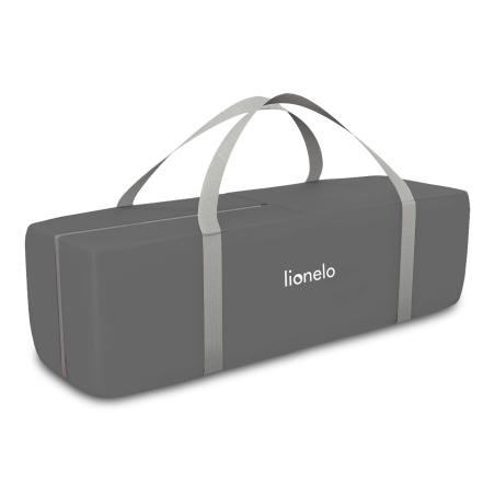 Lionelo - Cuna de Viaje con cambiador Flower |Grey Scandi Gris