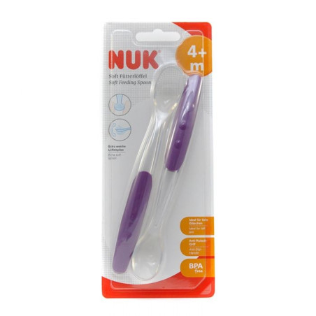 NUK Cuchara Silicona Easy Learning