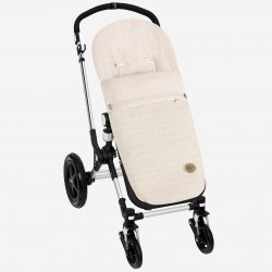 Paz Rodriguez Rattan Natural Universal Footmuff