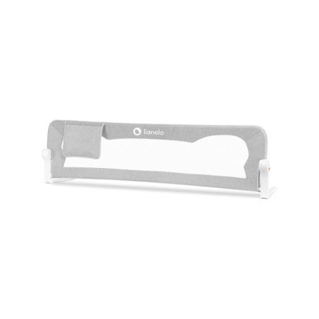 Lionelo Barrera de Cama Eva + bolsillo | Grey Melange