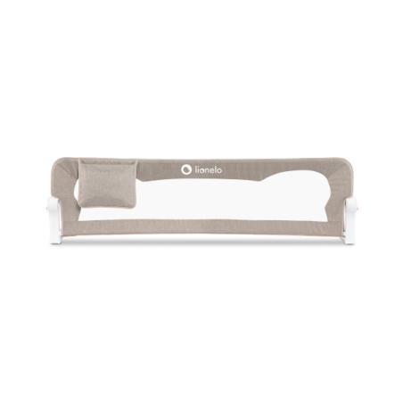 Lionelo Barrera de Cama Eva + bolsillo | Beige Melange