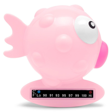 Chicco Termómetro Agua Pez | Rosa