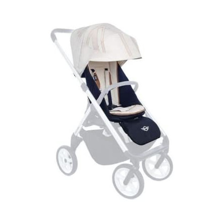 Easywalker Mini White Jack Stroller + Capota