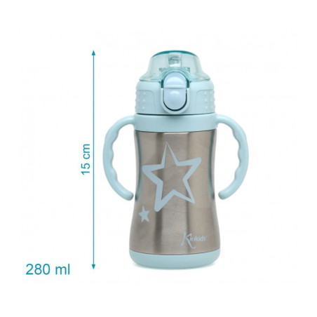 Kiokids Taza Entrenamiento Azul 280ml