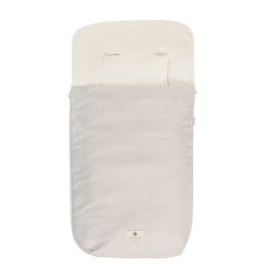 Sac à roulettes en lin Bimbi Multiestr.Nature