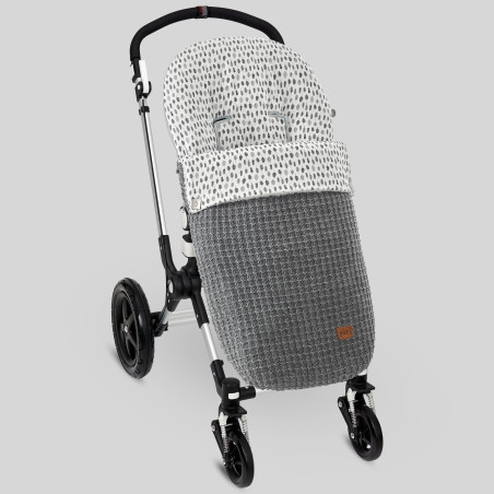 Paz Rodriguez Saco de silla de bebé Universal Peltre gris