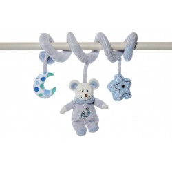 Baby Espiral Ratita 32cm Azul