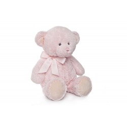 Bébé Ours Doux 43cm Rose