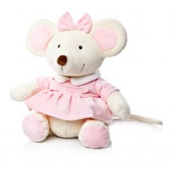 Bebê Ratinho 20cm Rosa
