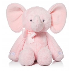 Bebê Elefante 26cm Rosa