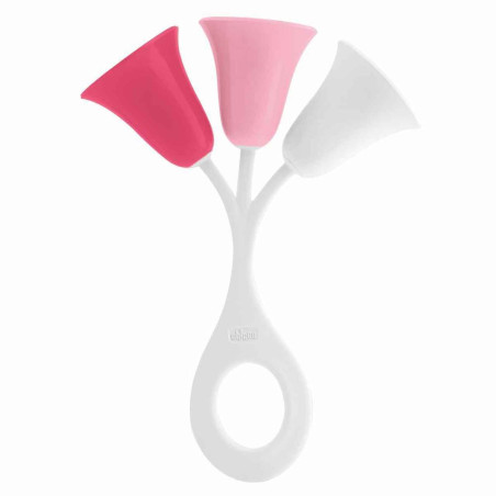 Chicco Sonajero Tulipán Rosa