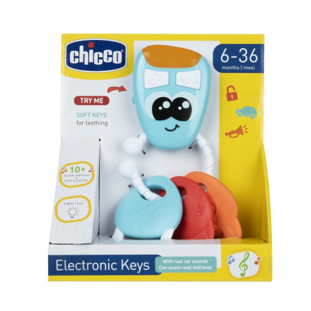 Chicco Llaves Electrónicas Bilingës