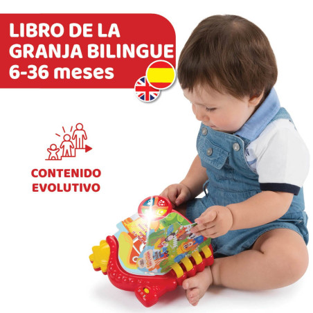 Chicco Libro de la Granja Bilingüe