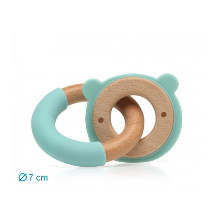 Kiokids Mordedor Silicona Verde 7cm