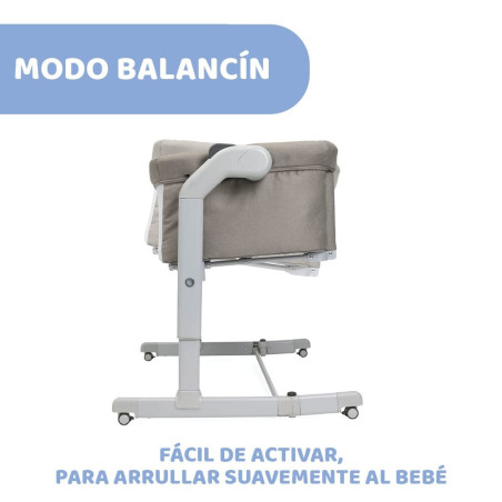 Chicco Cuna de Colecho Next2Me Magic Evo Desert Taupe