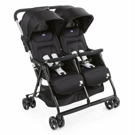 Chicco Silla de Paseo Ohlalá Twin gemelar Black Night + burbuja