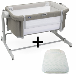 Chicco Cuna de Colecho Next2Me Magic Evo Desert Taupe