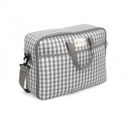 Coimasa Valise Provenza Vichy Gris Foncé.