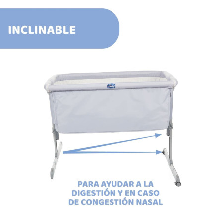Chicco Cuna de Colecho Next2Me + REGALO | Grey gris