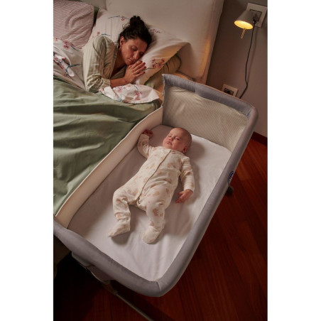 Chicco Cuna de Colecho Next2Me + REGALO | Grey gris