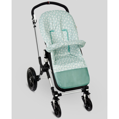 Paz Rodríguez Colchoneta de silla universal Ocas Verde menta