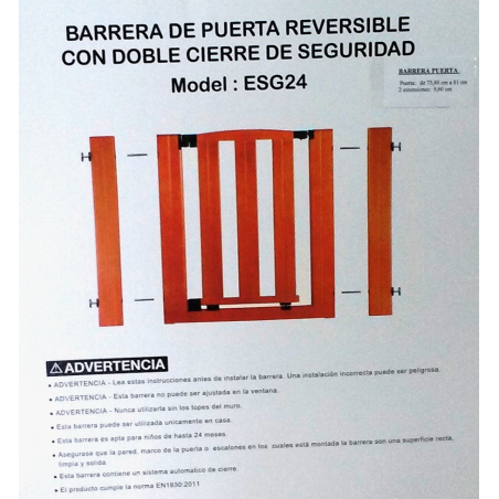 Astur Baby Barrera Madera