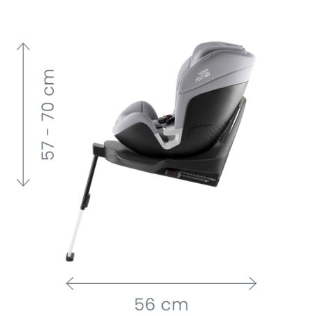 Britax Römer Silla de coche Swivel 360º Space Black