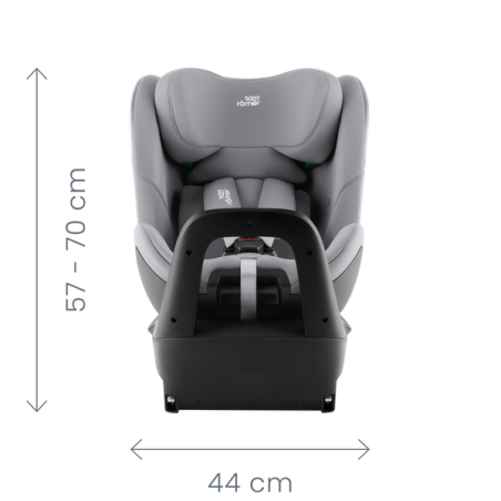 Britax Römer Silla de coche Swivel 360º Space Black