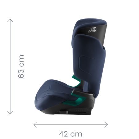 Britax Römer Silla de coche Hi-Liner Midnight Grey