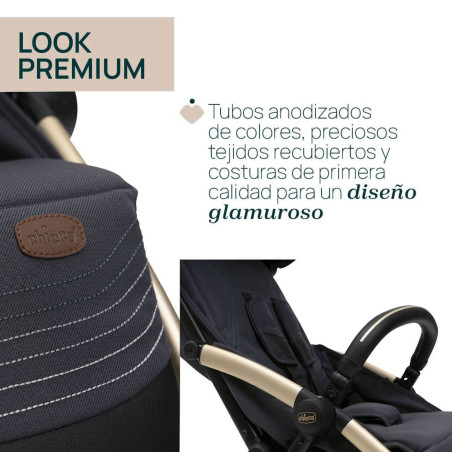 Chicco Silla de Paseo Goody XPlus Dark Shadow + burbuja + kit confort