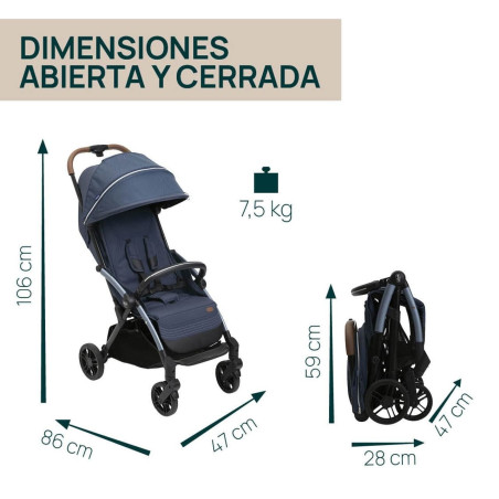 Chicco Silla de Paseo Goody XPlus Radiant Blue + burbuja + kit confort