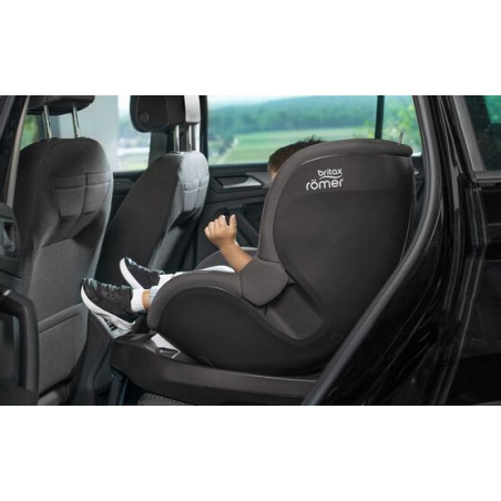 Britax Römer Silla de coche DualFix Plus Midnight Grey