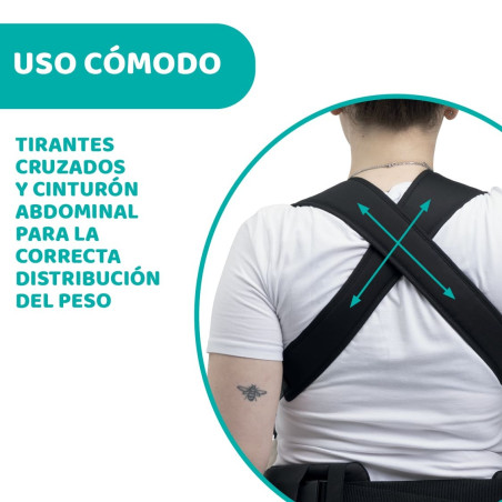 Chicco Mochila Portabebés Skin Fit Black Beauty