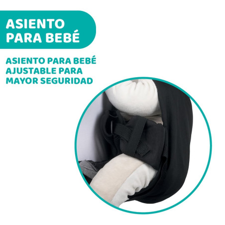 Chicco Mochila Portabebés Skin Fit Black Beauty