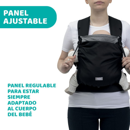 Chicco Mochila Portabebés Skin Fit Black Beauty