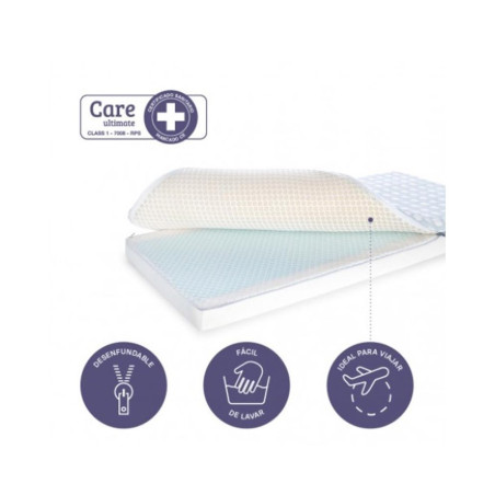 Ecus Kids Colchón cuna Care Ultimate (interior menor o igual a 120 x 60)