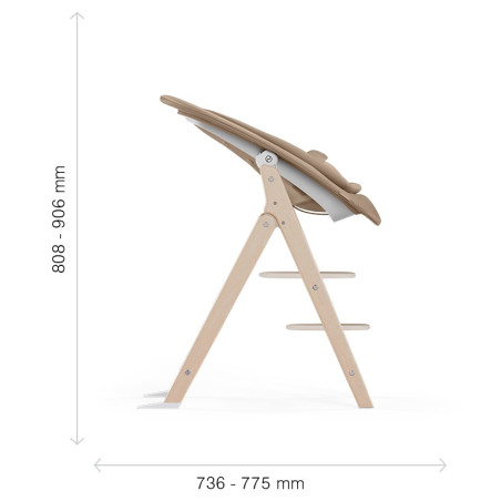 Cybex trona 4 en 1 Click & Fold All Natural