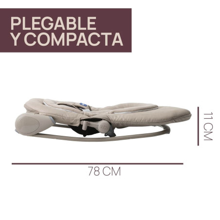 Chicco Hamaca evolutiva de bebé Hooplà Beige Re_Lux