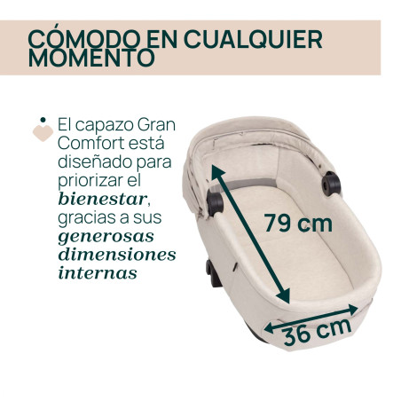 Chicco Coche Duo Bellagio y Gran Comfort Amber Glow