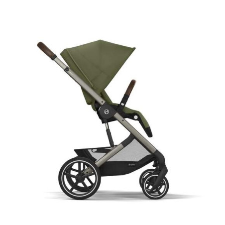 Cybex Coche Duo Balios S Lux + Cot S Lux | Moss Green