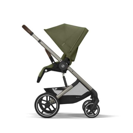 Cybex Coche Duo Balios S Lux + Cot S Lux | Moss Green
