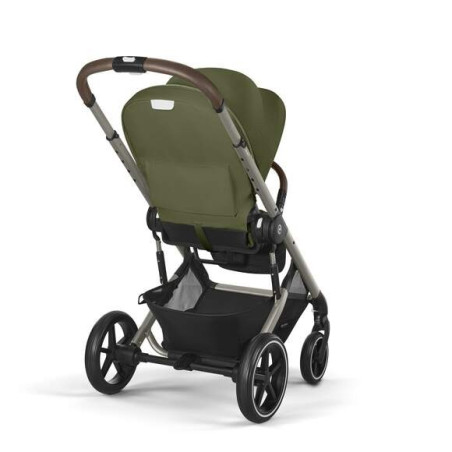 Cybex Coche Duo Balios S Lux + Cot S Lux | Moss Green