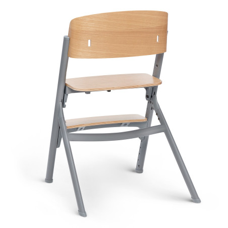 Kinderkraft Trona de bebé LIVY & CALMEE madera Bouncer Grey